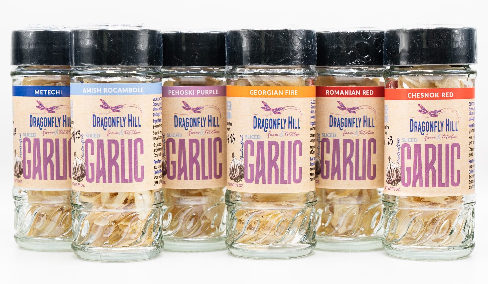 Taste Profit Marketing brand work for Dragonfly Hill Garlic